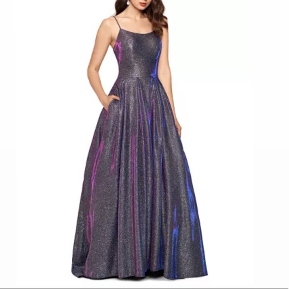 Betsy & Adam Galaxy Glitter Ballgown